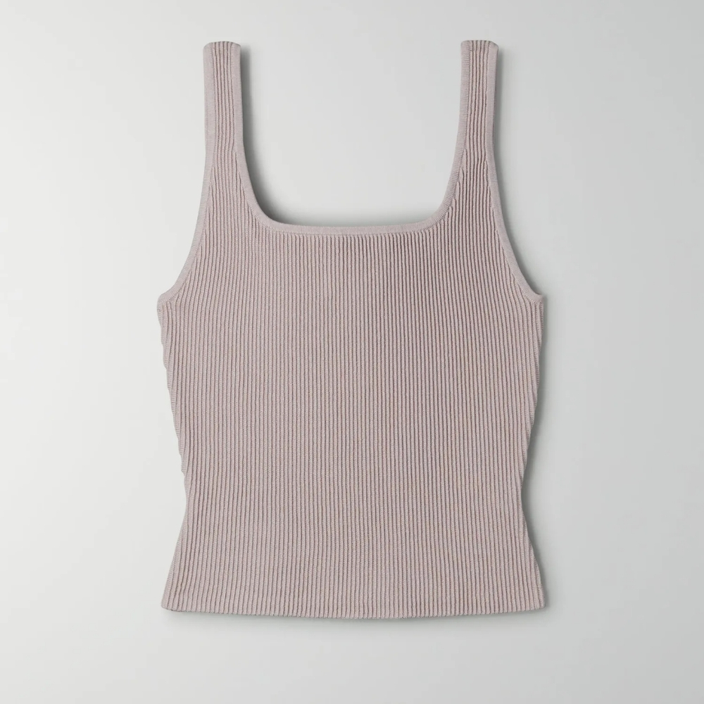 Babaton Aritzia Sculpt Knit Tank (Long)